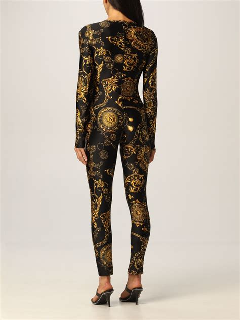 versace couture jumpsuit|Versace jeans jumpsuit.